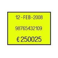 Cenówki - Alevar 3470/RG etykiety do propozycji, rolka - miniaturka - grafika 1