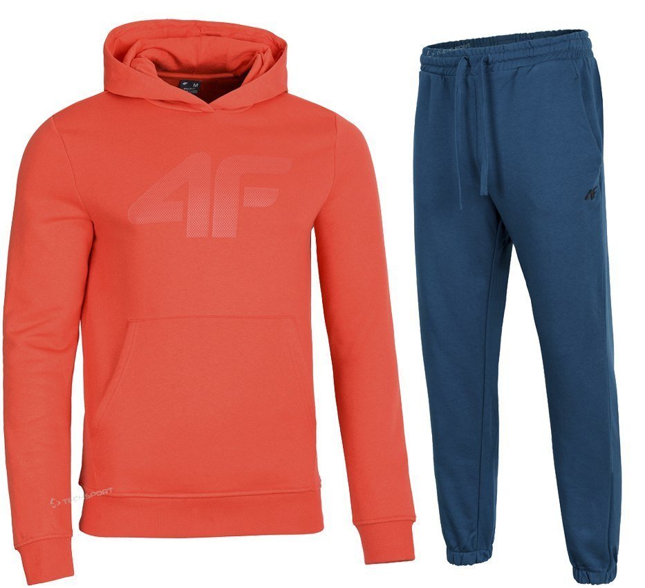 4F MÄSKI DRES BAWEĹNA KOMPLET BLUZA SPODNIE / rozm XL