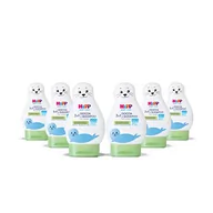 Kosmetyki kąpielowe dla dzieci - HiPP Baby Care - Prysznic szampon dla dzieci w kształcie ślicznej ostrości, oczyszcza z delikatnością ciała i włosów, neutralne pH z ekstraktem z migdałów bio, 6 butelek 200 ml - miniaturka - grafika 1