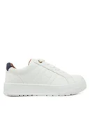 Buty dla chłopców - Tommy Hilfiger Sneakersy Low Cut Lace-Up Sneaker T3X9-33857-1355 S Biały - miniaturka - grafika 1