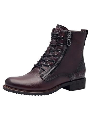 Tamaris Damskie buty 1-25211-43, modne kozaki, bordowe, 38 EU, bordowy, 38 EU