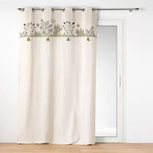 Zasłony - Kremowa zasłona 140x240 cm Suzanne – douceur d'intérieur - miniaturka - grafika 1