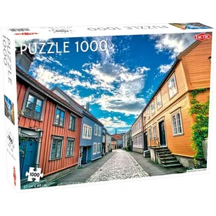 Tactic Puzzle 1000 Trondheim Old Town - Puzzle - miniaturka - grafika 1