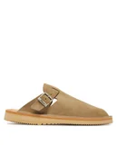 Klapki i japonki męskie - Fracap Klapki S100 Brązowy - miniaturka - grafika 1