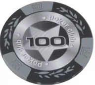 Gry karciane - Żeton Poker Club 14,5 g, Nominał 100, 25 szt. w rolce - miniaturka - grafika 1