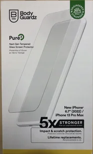 Szkło hartowane BodyGuardz Pure 3 do iPhone 14 Plus/iPhone 13 Pro Max - Szkła hartowane na telefon - miniaturka - grafika 1