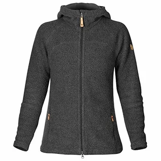 Bluzy damskie - Fjallraven Fjallraven damska bluza Kaitum Fleece W, ciemnoszara, XXS 89666 - grafika 1