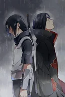 Podkładki pod mysz - PODKŁADKA POD MYSZ Nadruk 22x18 cm Itachi Uchiha Goku Anime Tekst Prezent - miniaturka - grafika 1