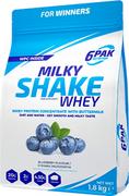Odżywki białkowe - Odżywka białkowa 6PAK Milky Shake Whey 1800 g Blueberry (5902811802406) - miniaturka - grafika 1