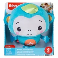 Maskotki i pluszaki - Fisher Price Maskotka Muzyczna małpka GWT71 - miniaturka - grafika 1