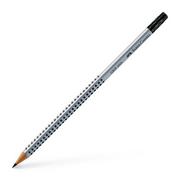 Ołówki - Faber Castell Ołówek FABER-CASTEL Grip 2001 B - z gumką - miniaturka - grafika 1