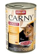 Mokra karma dla kotów - Animonda Carny Carny Adult Kurczak + Indyk + Kacze serca puszka 400g MS_15762 - miniaturka - grafika 1