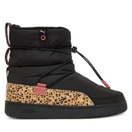 Śniegowce damskie - Śniegowce Puma Snowbae Wns Animal Flair 402654 01 Czarny - miniaturka - grafika 1