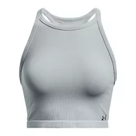 Koszulki sportowe damskie - Tank top fitness damski Under Armour Rush Seamless Tank - miniaturka - grafika 1