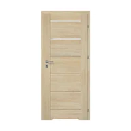 Drzwi wewnętrzne - Drzwi wewnętrzne łazienkowe Arak dąb marone 60 prawe Artens - miniaturka - grafika 1