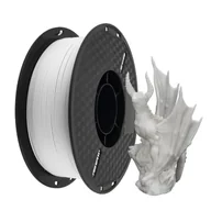 Filamenty i akcesoria do drukarek 3D - KINGROON 3D Printer HS-PLA Filament 1KG 1.75mm Wysoka płynność Materiał do druku 3D Degradowalny Ekologiczny Szpula Dokładność wymiarowa +/-0.02mm Standard 1 Rolka - Biały - miniaturka - grafika 1