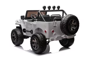 Auto Na Akumulator Star JH-102 Białe 4x4 - Pojazdy elektryczne dla dzieci - miniaturka - grafika 4
