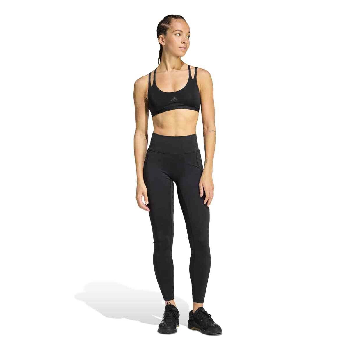 Legginsy damskie adidas Optimé Workout Full Length Leggings Black S