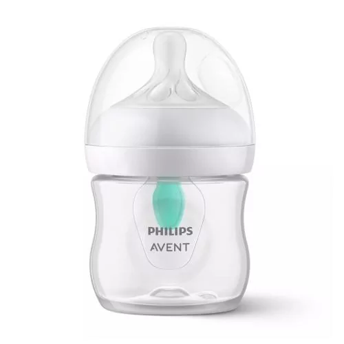 Philips Avent Natural Response Butelka dla niemowląt z nakładką antykolkową AirFree, 125 ml