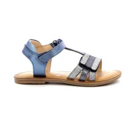 Buty dla dziewczynek - Sandały dziecięce Kickers DIAMANTO MARINE METALLISE - miniaturka - grafika 1