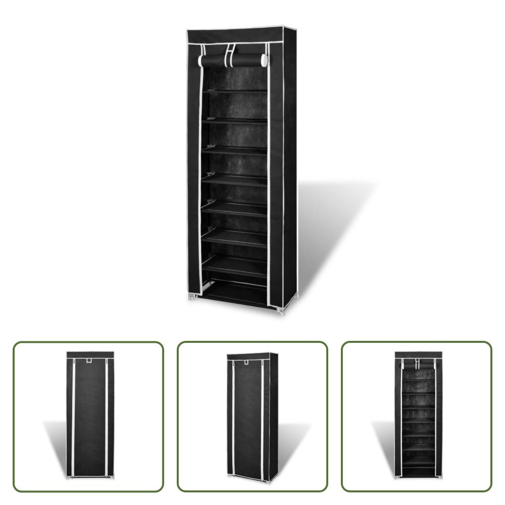 Szafka na buty Stojak na buty 8 warstw 57 x 29 x 162 cm