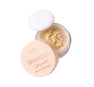 Pudry do twarzy - HEAN BAMBOO PUDER BAMBUSOWY DO UTRWALANIA MAKIJAŻU Z NATURALNYM MASŁEM CUPUACU 8G - miniaturka - grafika 1