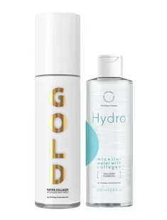 Colagen Gold Colway Kolagen Natywny Woda micelarna Gratis - Zestawy kosmetyków damskich - miniaturka - grafika 1