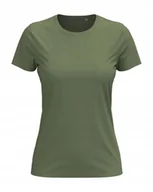 Koszulki i topy damskie - Koszulka damska T-shirt damski Classic-T ST2600 Military Green XXL - miniaturka - grafika 1