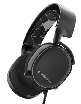 SteelSeries Arctis 3 Czarne Nauszne