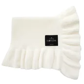 Koce i narzuty dla dzieci - Koc całoroczny z falbanką Kokos 90x110, Lullalove - miniaturka - grafika 1