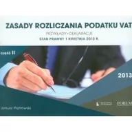 Prawo - Zasady rozliczania podatku VAT 2013 część 2 - miniaturka - grafika 1