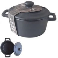 Formy do ciast - MISECZKA FOREMKA  DO ZAPIEKANIA PIECZENIA DESERÓW CERAMICZNA Z POKRYWKĄ - miniaturka - grafika 1