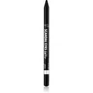 Kredki do oczu - Rimmel London London Scandal Eyes Kajal 24HR kredka do oczu 1,3 g dla kobiet 001 Black - miniaturka - grafika 1