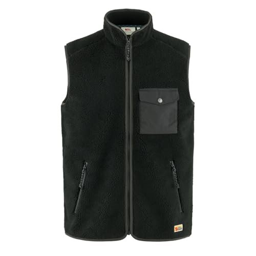 Fjallraven 87073-550-030 Vardag kamizelka polarowa M bluza męska czarno-ciemnoszary rozmiar XL