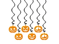 Halloween - Świderki Dynie na Halloween - 6 szt. - miniaturka - grafika 1