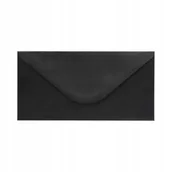 Plakaty - Koperta Ozdobna Dl 110X220Mm Pearl Czarny 10Szt - miniaturka - grafika 1