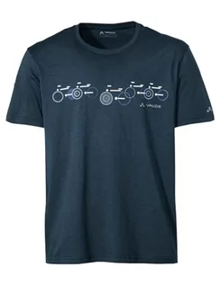 Koszulki męskie - VAUDE Męski T-shirt męski Cyclist V - grafika 1