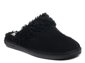 Kapcie damskie - Ciepłe kapcie damskie z futerkiem pantofle domowe zakryte Inblu EK-10-36 - miniaturka - grafika 1