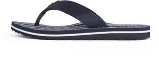 TOMMY HILFIGER Damskie japonki TH CHAIN PRINT BEACH SANDAL, NIEBIESKIE (Space Blue), 7 UK, Niebieski kosmiczny niebieski, 41 EU - Klapki i japonki damskie - miniaturka - grafika 1