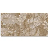 Podkładki na biurko - Podkładka na całe biurko Złote liście 120x60 cm - miniaturka - grafika 1