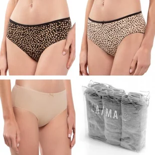 Figi bikini L-122BI 51 ex 3-pak - Lama - Majtki damskie - miniaturka - grafika 1