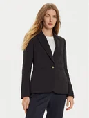 Marynarki i żakiety damskie - Tommy Hilfiger Marynarka WW0WW44096 Czarny Slim Fit - miniaturka - grafika 1