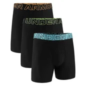Majtki damskie - Męska bielizna treningowa (3-pack) Under Armour M UA Perf Tech 6in - czarna - UNDER ARMOUR - miniaturka - grafika 1