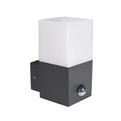 Lampy ogrodowe - Inspire Kinkiet zewnętrzny Cies E27 Pir IP54 czarny - miniaturka - grafika 1