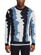 Swetry męskie - ESPRIT Collection Sweter męski, 420 / szary niebieski, XXL - miniaturka - grafika 1