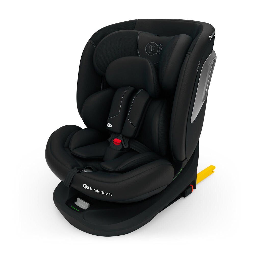 Fotelik samochodowy Kinderkraft I-Grow 2 Plus i-Size Black