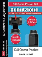 Dekielki do obiektywów - Lens + digiCOVER DJI Osmo Pocket Set (digiCOVER + 6 x osłona soczewki) - miniaturka - grafika 1
