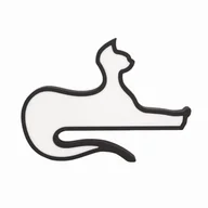 Lampy stojące - Candellux CAT LAMPA STOŁOWA 13W LED 3000K IQ KIDS CZARNY - miniaturka - grafika 1