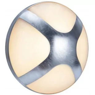 Nordlux Cross kinkiet zewnętrzny 1x15W stal/biały 2118121031 - Lampy ogrodowe - miniaturka - grafika 1