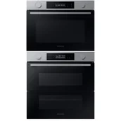 Zestawy AGD - Zestaw AGD do zabudowy Samsung Piekarnik NV 7B4545VAS + Piekarnik z mikrofalą NQ 5B4553FBS - miniaturka - grafika 1